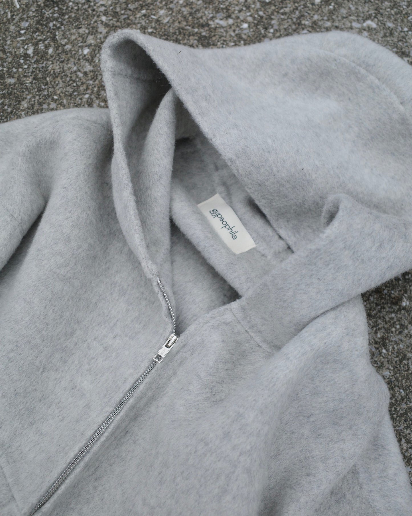 ボリュームウールパーカー2228