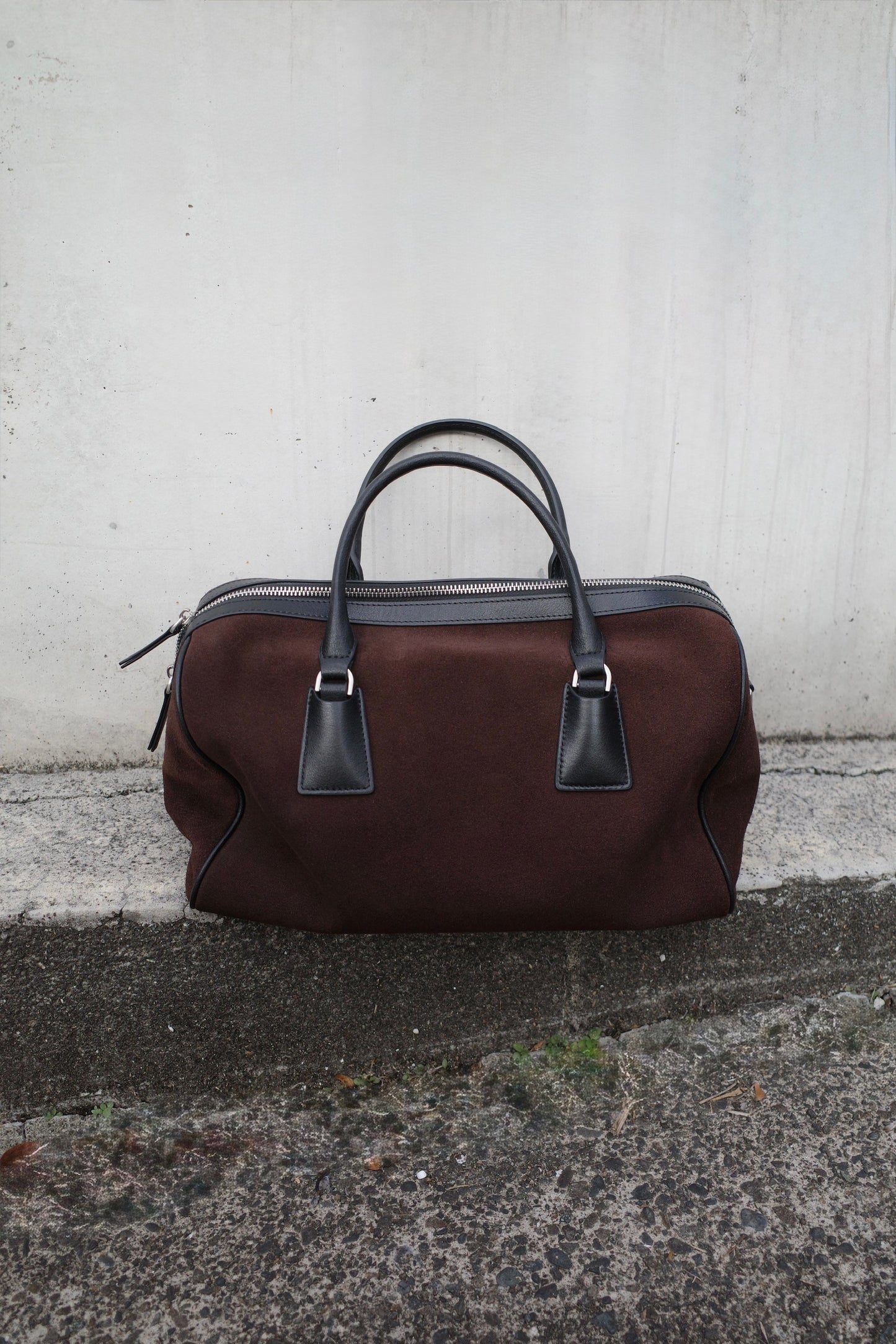 ソフトスエードボストンバッグ 2215