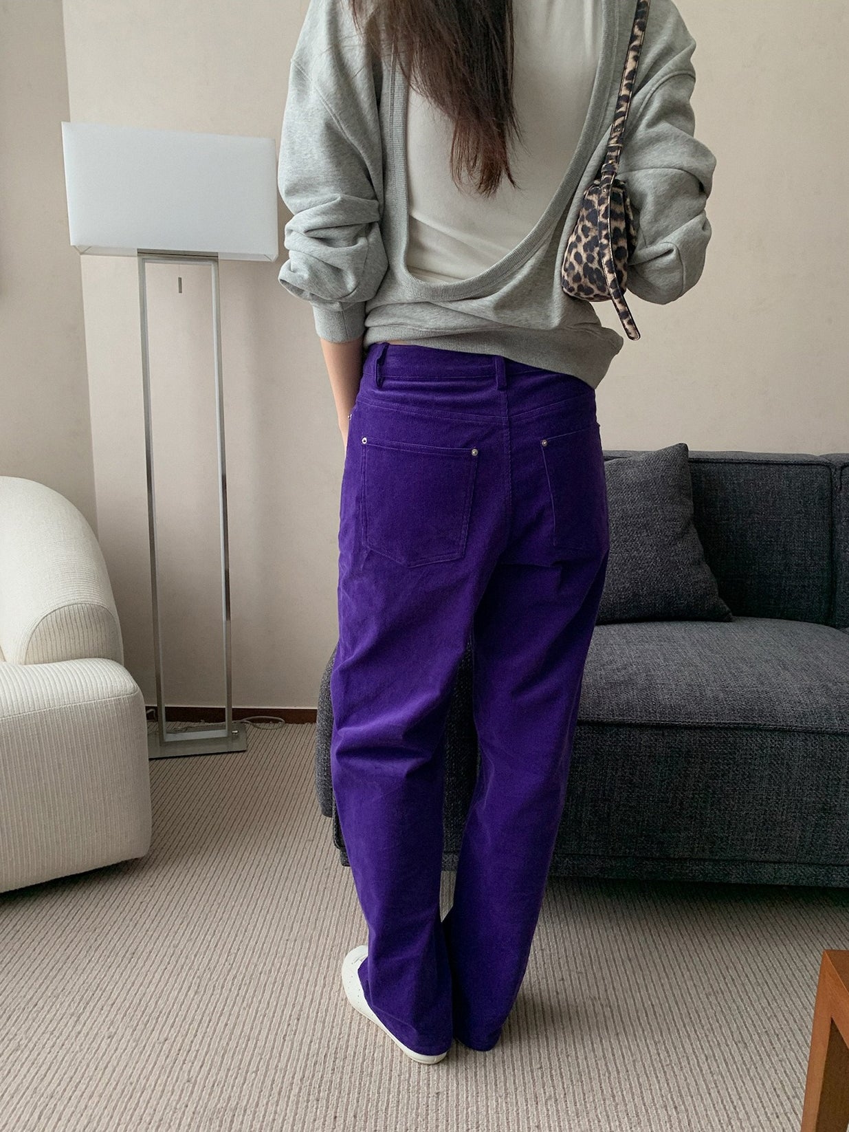 CORDUROY RETRO PANTS 2492