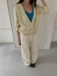LOOSE ASYM V-CARDIGAN 2464