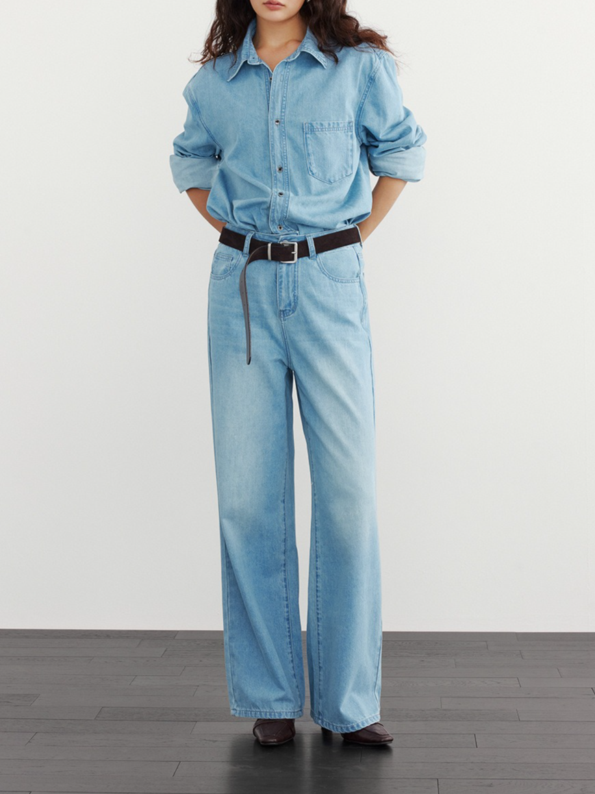 STRAIGHT SOFT-WASH DENIM 2134