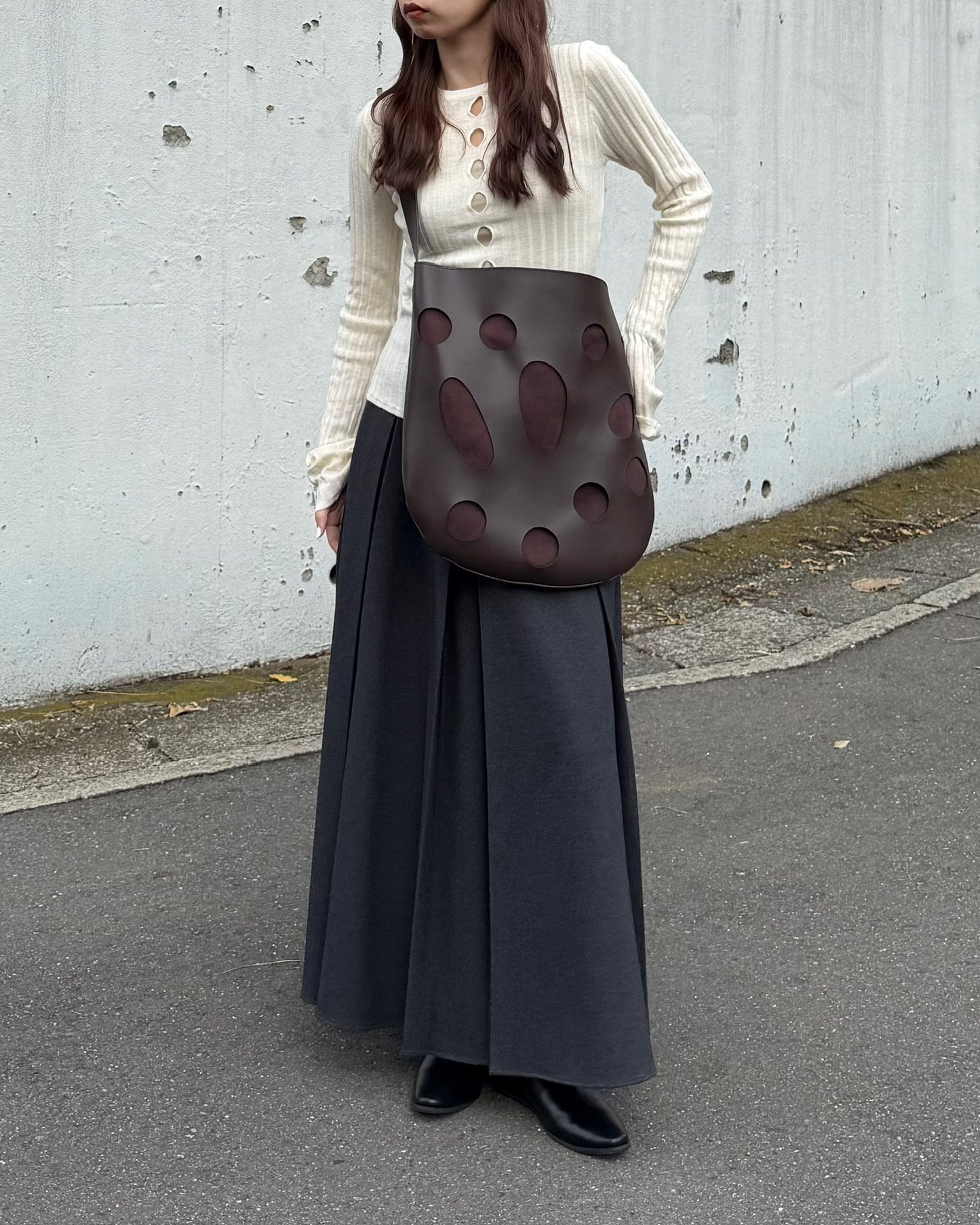 ホールデザインレザーバッグ 2141