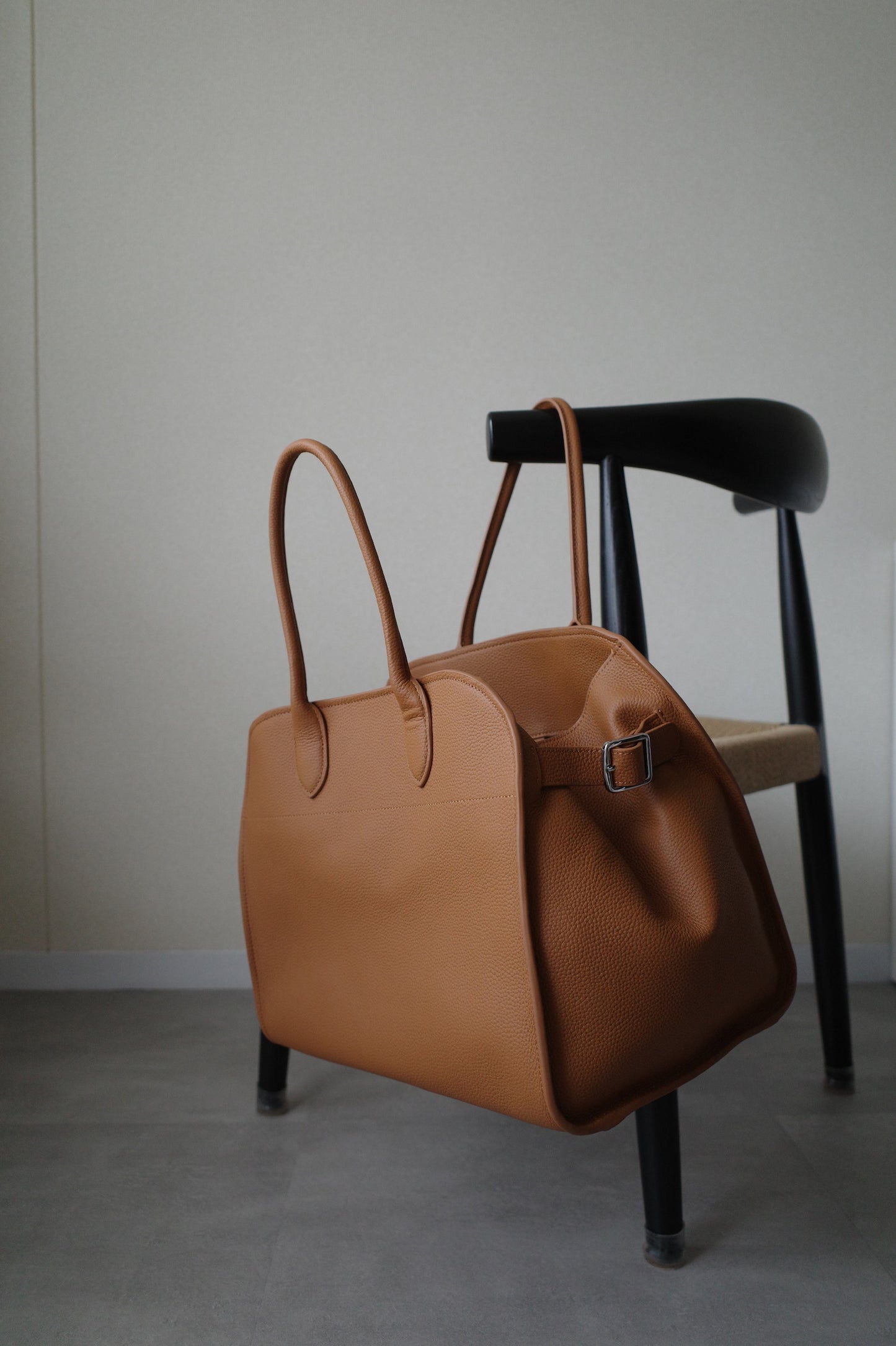 【予約商品】ベルトボストンバッグ(ラージ) 1425 ※12月中旬順次発送(Blackのみ)