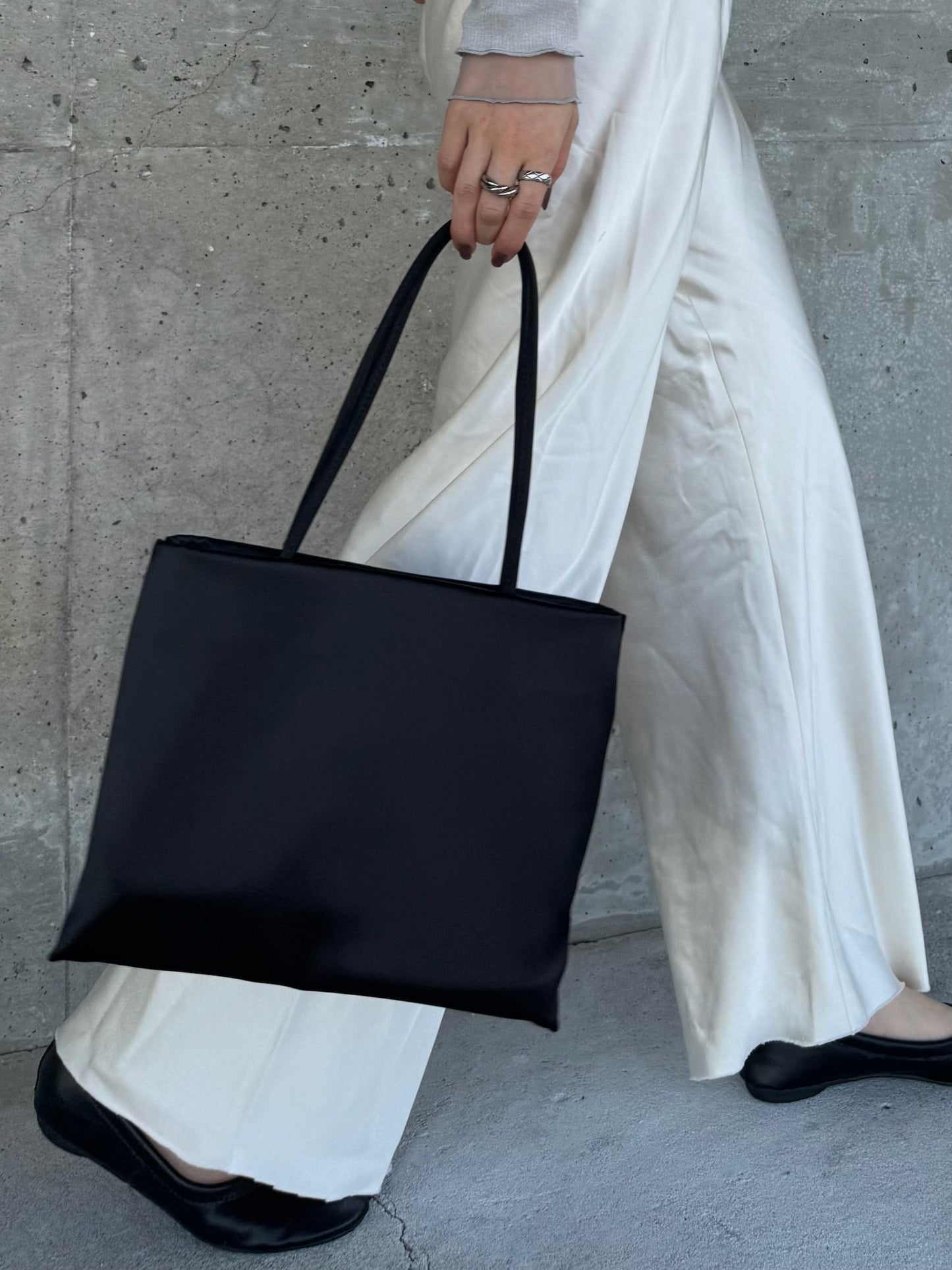 SATIN MINI TOTE BAG 2517