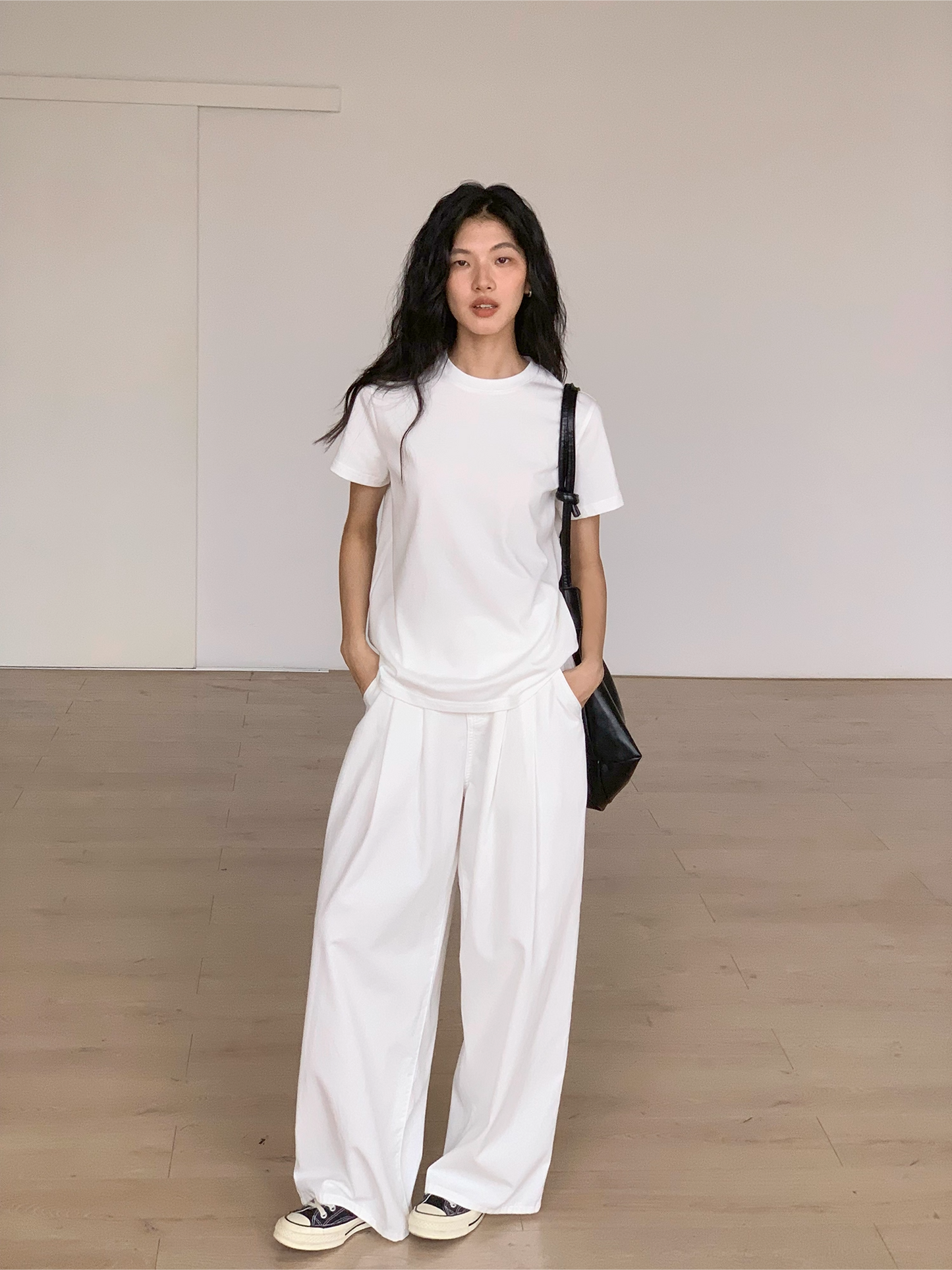 ベーシッククルーネックTシャツ 2094