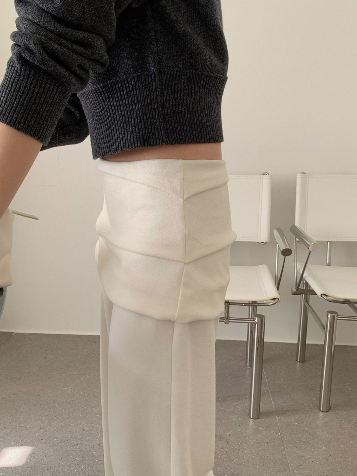 LAYERED KNIT JOGGERS 2466
