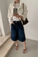 OVERSIZED STAND COLLAR JACKET 2321