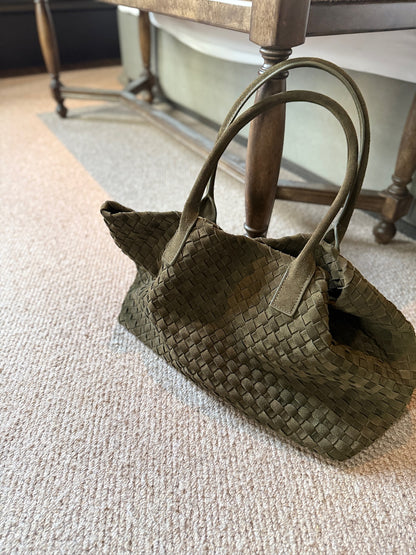 スエードレザーバッグ 2216