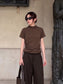 MINIMAL MOCK NECK TOP 2484