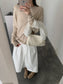 RELAXED WOOL-BLEND KNIT 2463