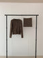 MIXED KNIT TUBE & CARDIGAN 2468