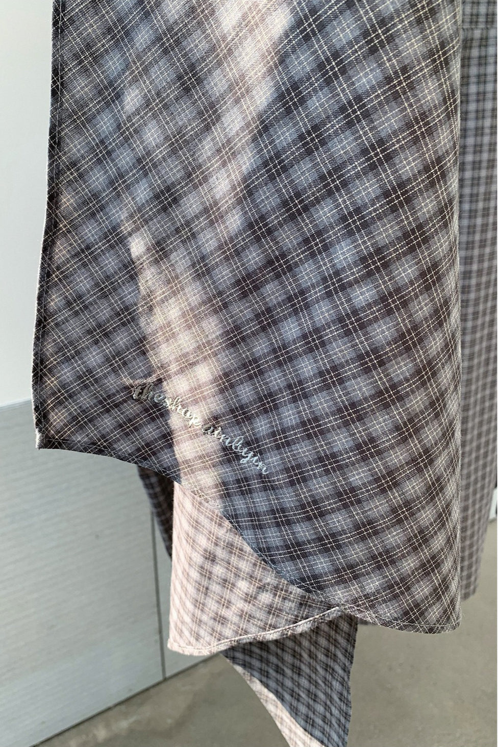SCARF SET TARTAN SHIRT 2318