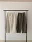 HIGH-WAIST STRAIGHT PANTS 2456