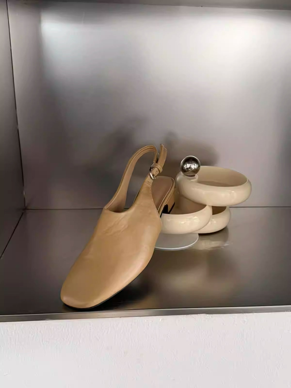 バックストラップフラットシューズ 2325