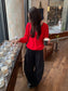 LAYERED-LOOK MINIMAL KNIT 2454
