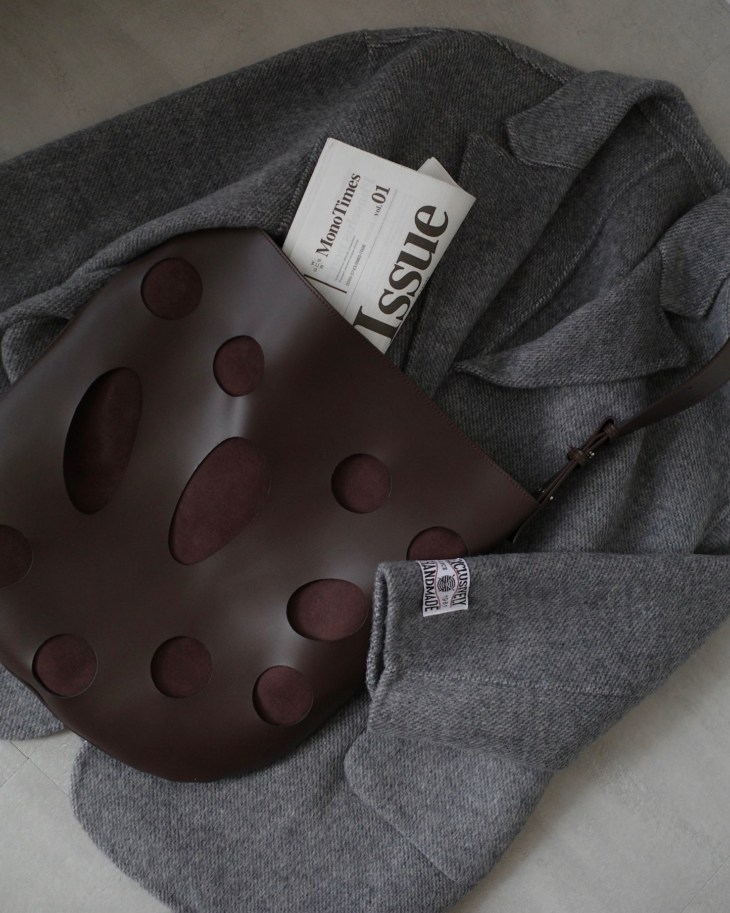 ホールデザインレザーバッグ 2141