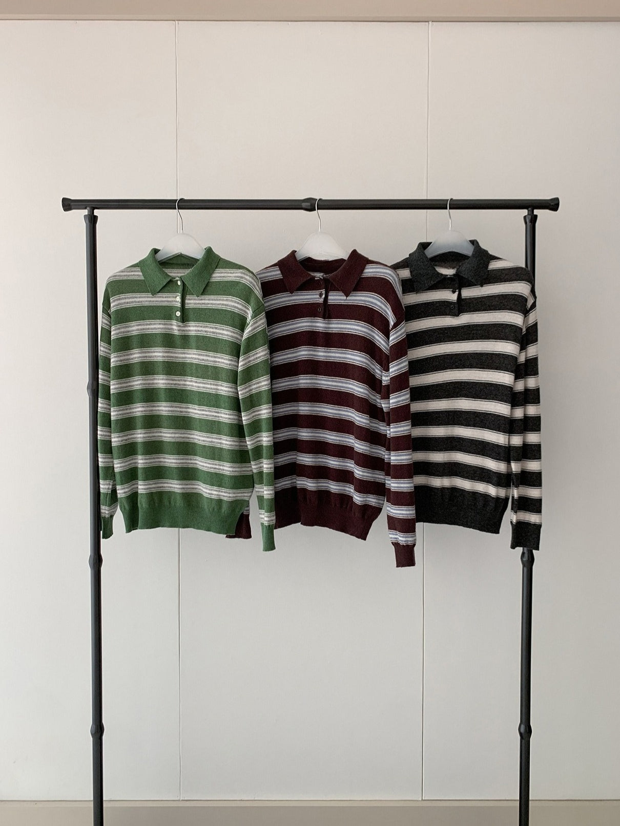 RETRO POLO SWEATER 2449