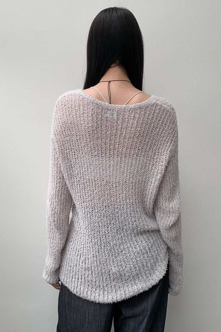 LOOSE ROUND NECK KNIT 2319