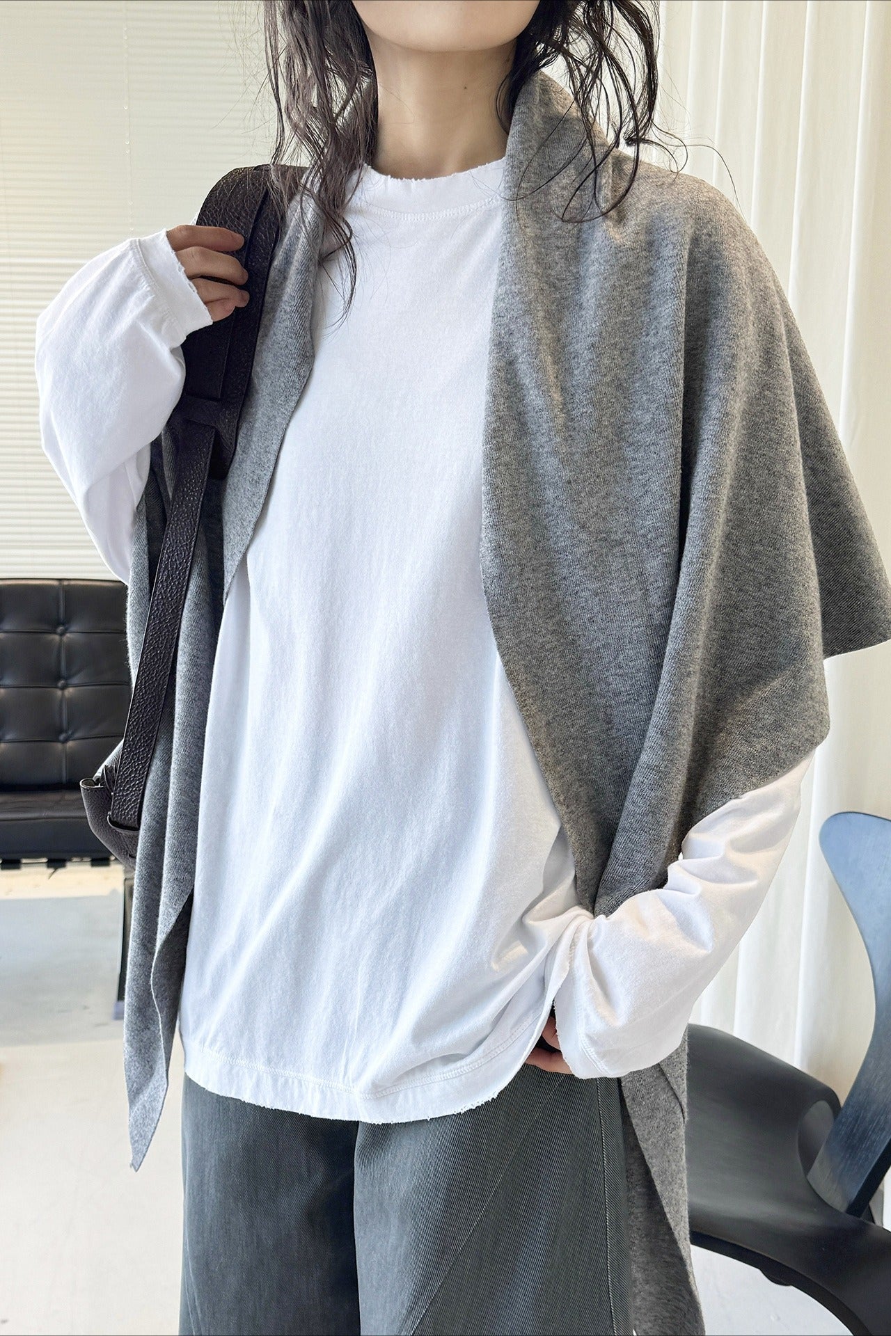 ルーズシルエットロングTシャツ 2275