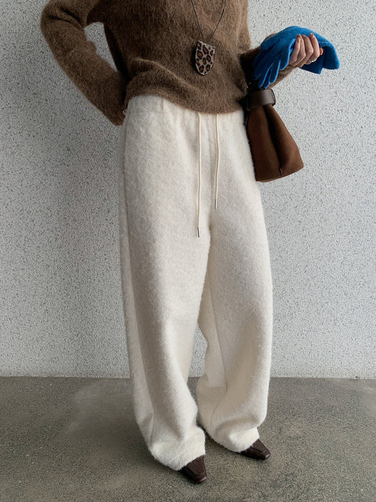 PRESSED WOOL PANTS 2520