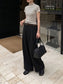 BELTED WIDE PANTS 2483