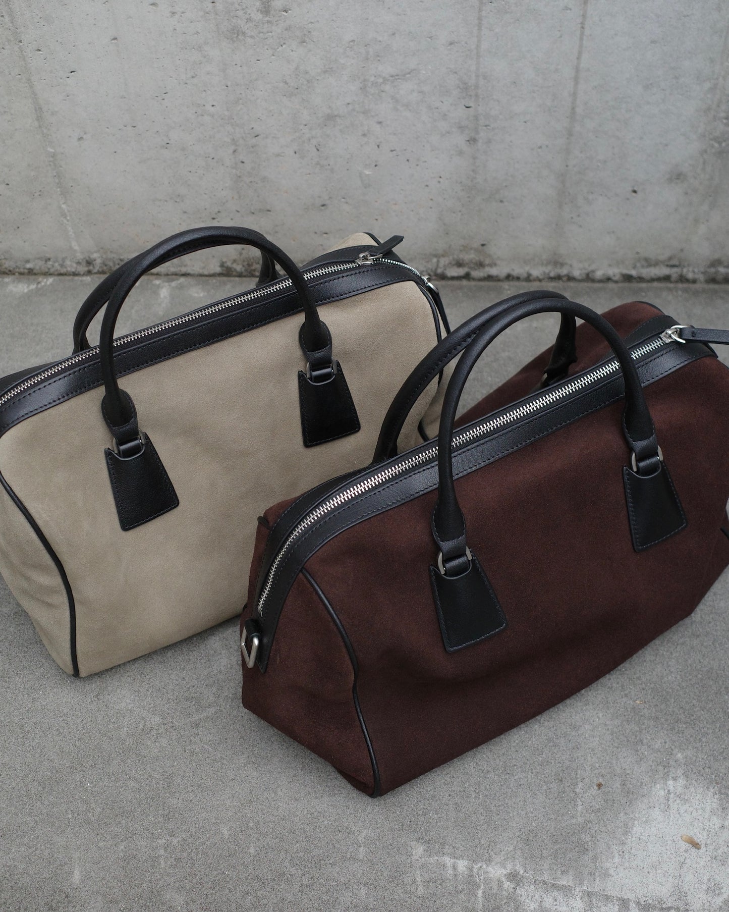 ソフトスエードボストンバッグ 2215