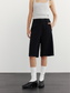 FLAT FRONT HALF PANTS 2118
