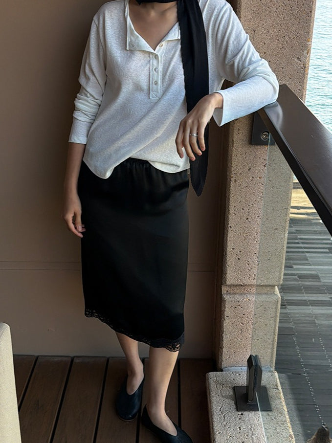 STRIPED HENLEY TOP 2472