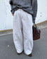 STRAIGHT WIDE PANTS 2222