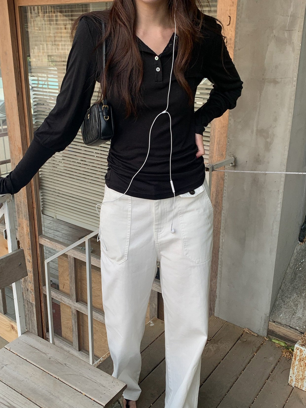 SOFT HENLEY PULLOVER 2457