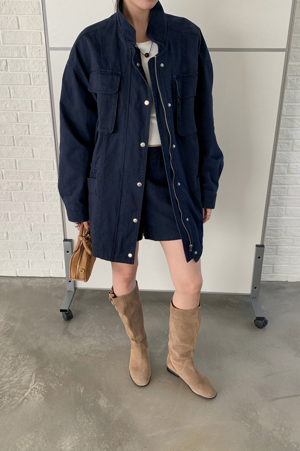 STAND COLLAR WORK JACKET 2301