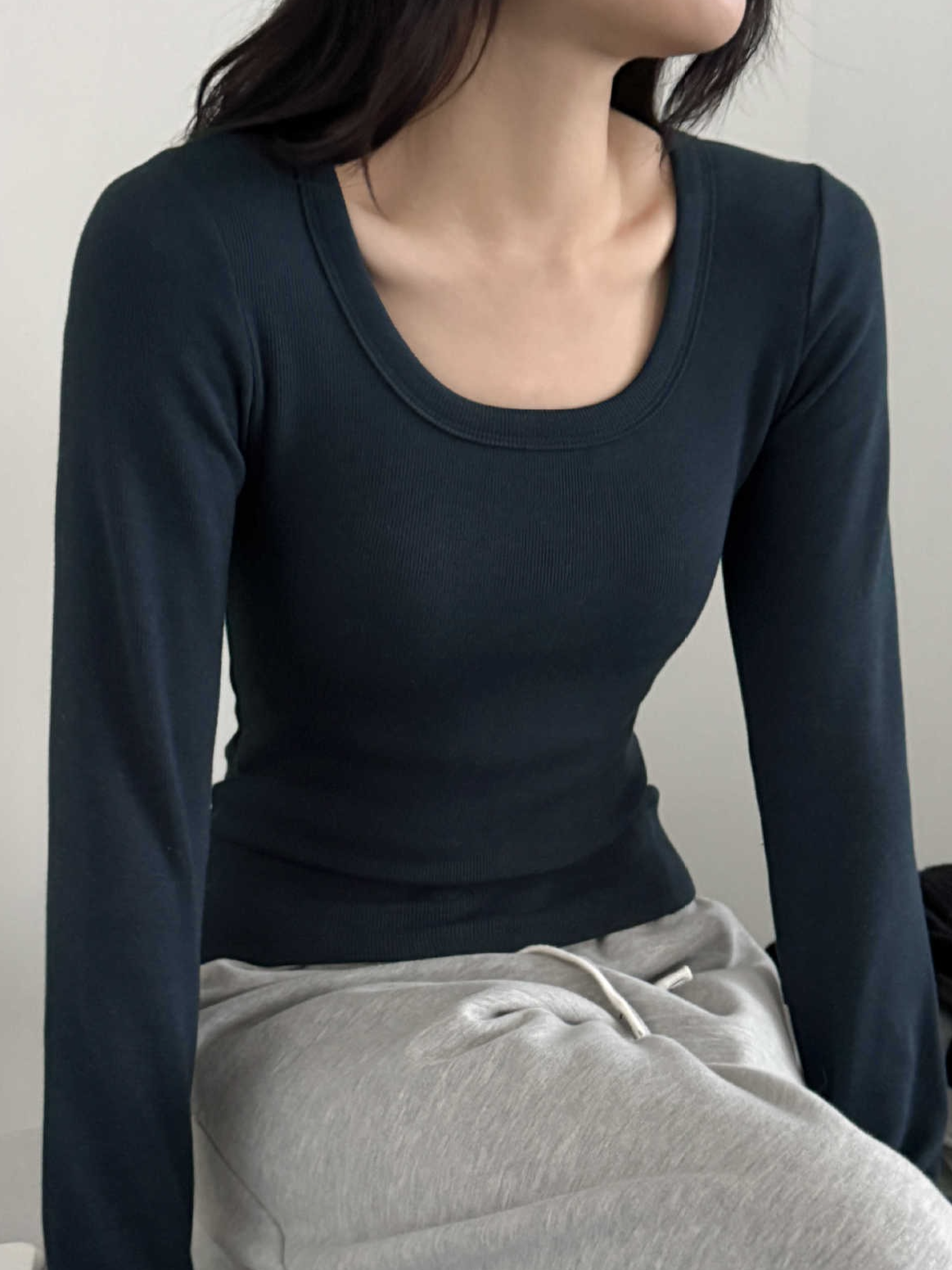 カップ付きロングTシャツ 2190