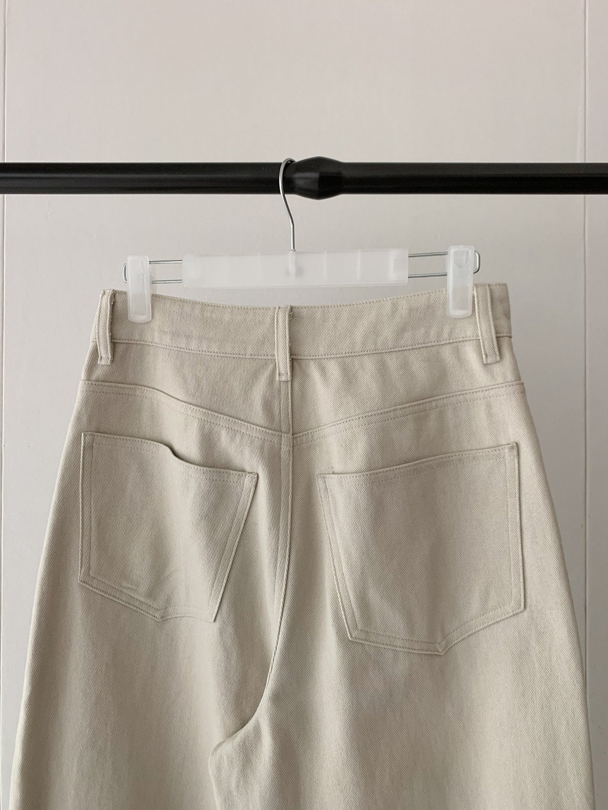 HIGH-WAIST STRAIGHT PANTS 2456