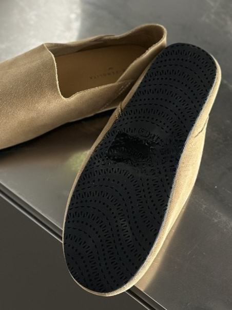 スエードフラットシューズ 2191