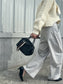 2WAY DOUBLE ZIP MINI BOSTON BAG 2351
