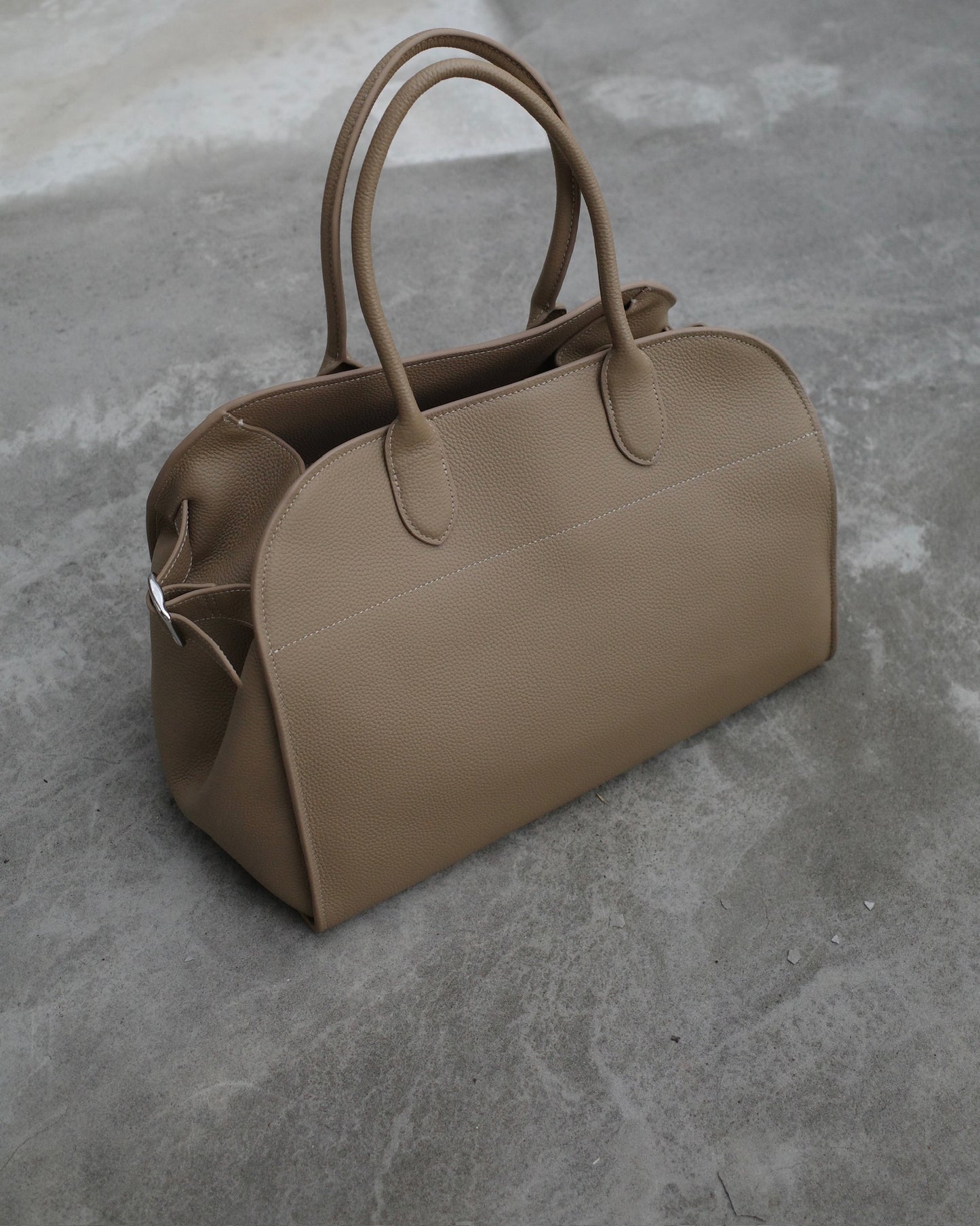 【予約商品】ベルトボストンバッグ(ラージ) 1425 ※12月中旬順次発送(Blackのみ)