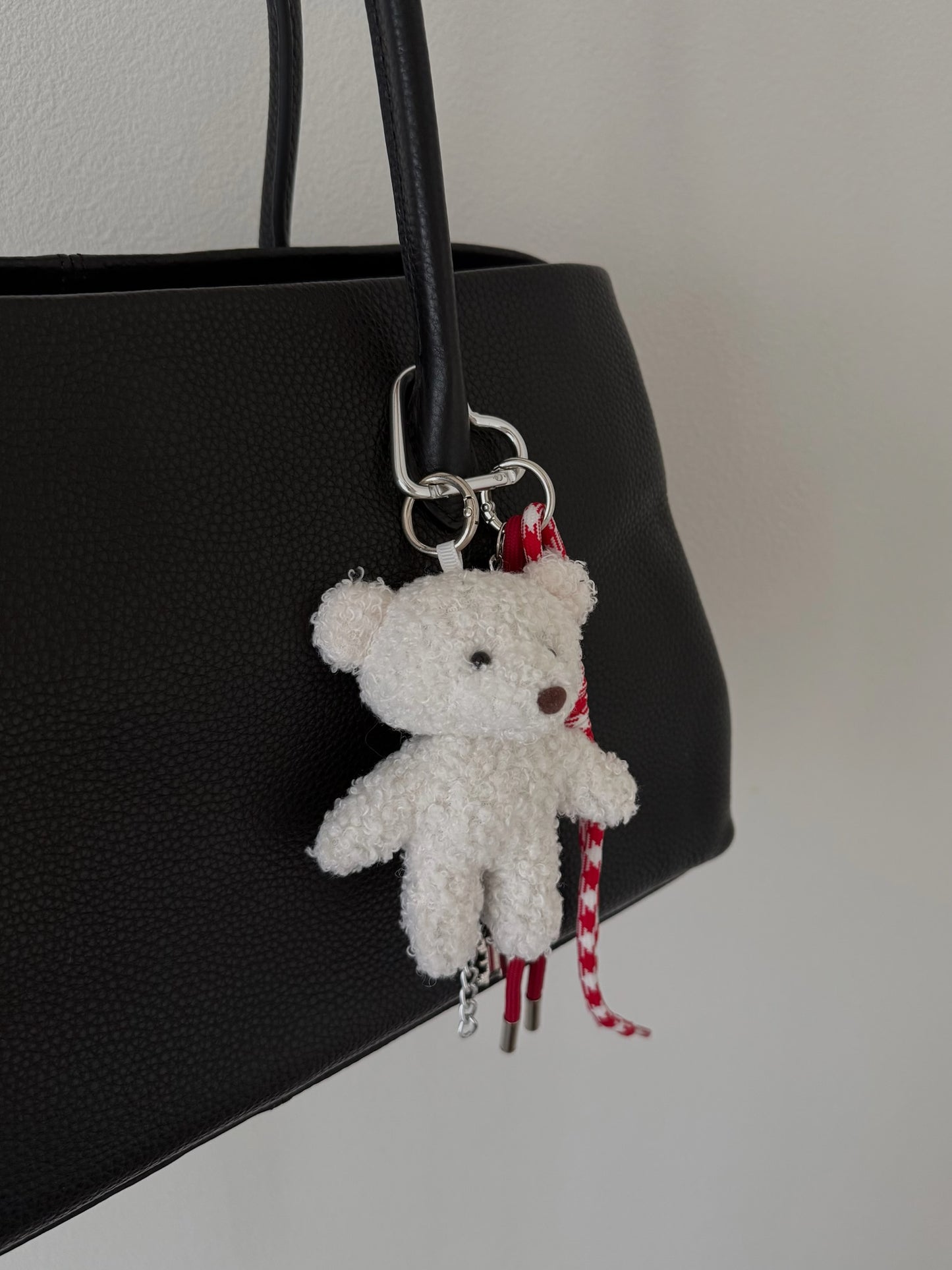FLUFFY TEDDY BEAR CHARM 2496