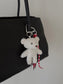 FLUFFY TEDDY BEAR CHARM 2496