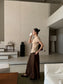 WASHER LEATHER SKIRT 2485
