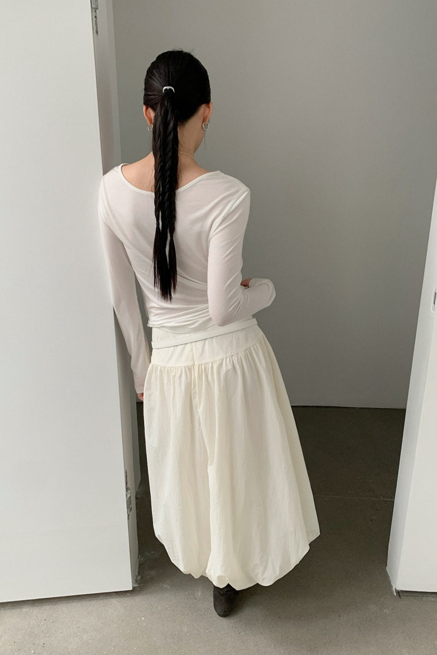 GATHER PUFF SKIRT 2300