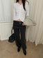 LAYERED KNIT JOGGERS 2466