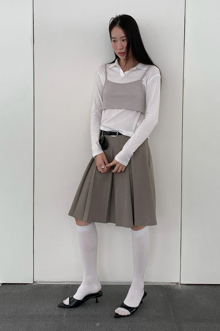 POLO COLLAR COTTON TEE 2299