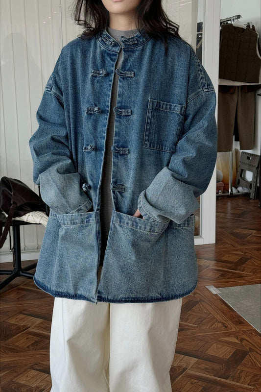 チャイナデニムジャケット 2282