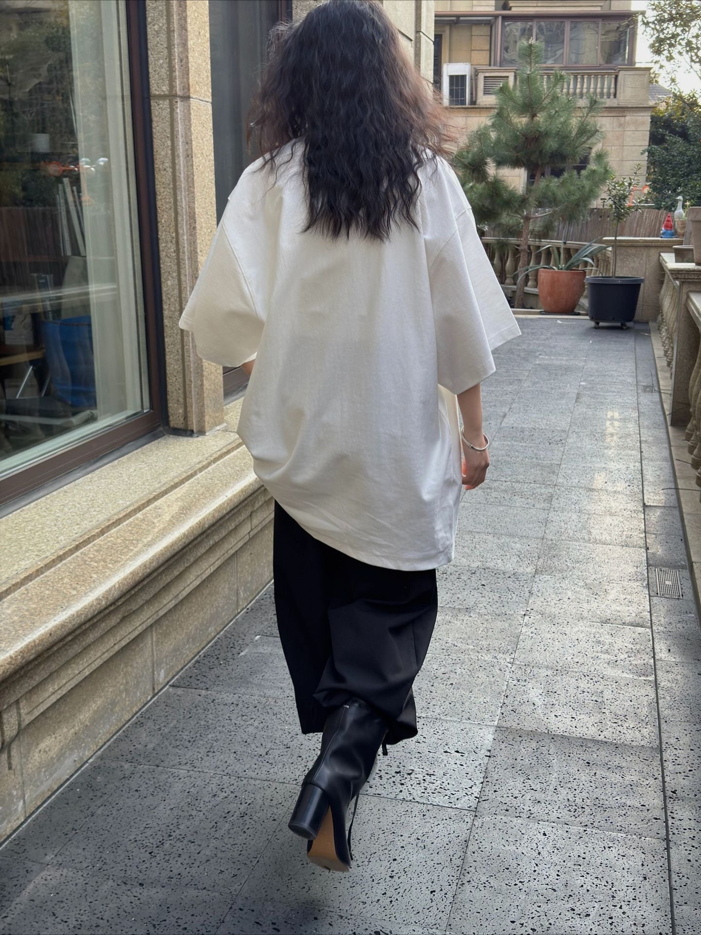 オーバーシンプルTシャツ 2429