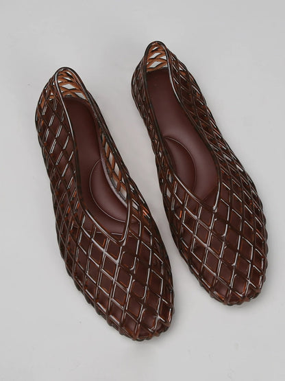 JELLY FLAT SHOES 2436