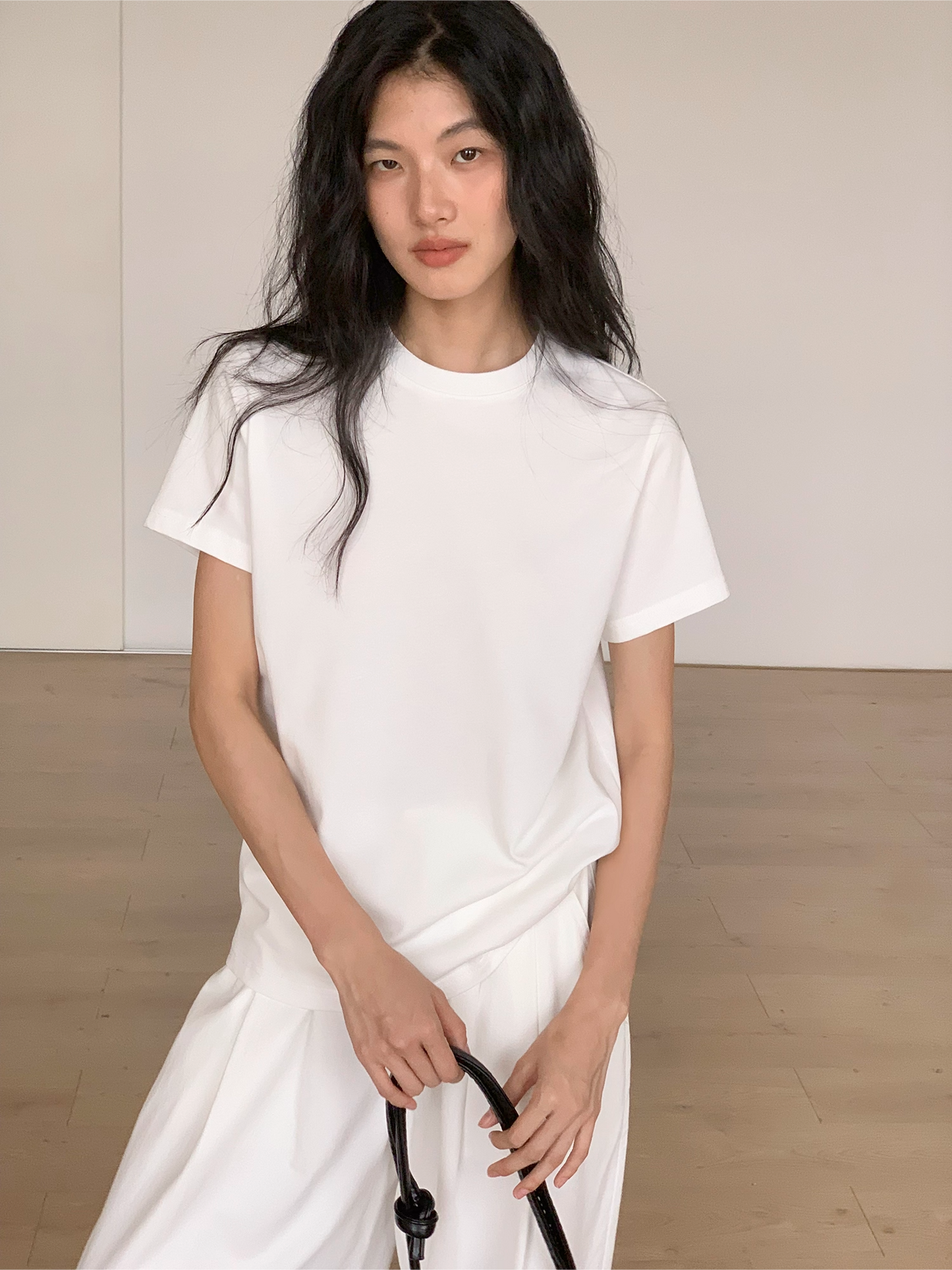 ベーシッククルーネックTシャツ 2094