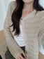 VINTAGE TEXTURED CARDIGAN 2458