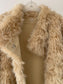 FLUFFY ECO FUR COAT 2501