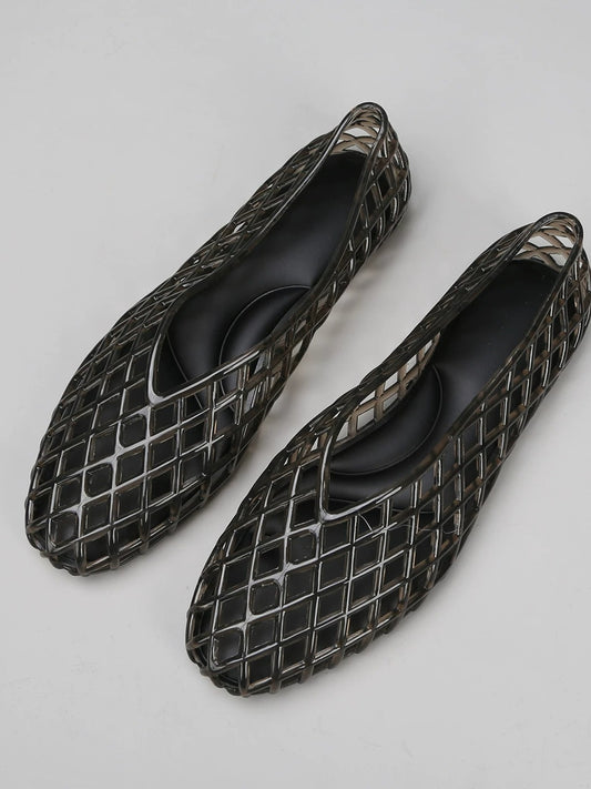JELLY FLAT SHOES 2436