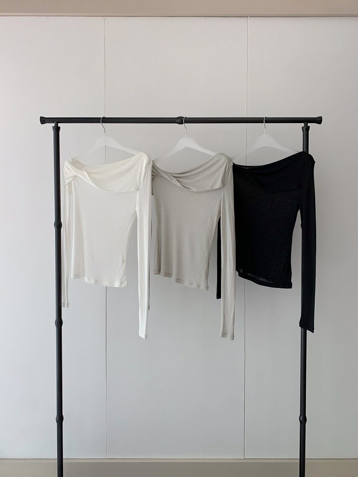ONE-SHOULDER SHEER TOP 2467